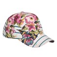thumbnail image 2 of Goofa Bird and Floral Printed Baseball Cap for Men and Women - Adjustable Unisex Hat for Sports and Casual Wear,Sun protection Casual Outdoor Everyday Fashion Cap, 2 of 9
