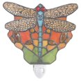 thumbnail image 2 of Bieye L11401 6-inches Dragonfly Tiffany Style Stained Glass Night Light, 2 of 5