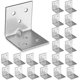 thumbnail image 1 of 20 x Corner Brace (32 x 32 x 38 x 1.5) Right Angle Fixing Bracket L Shaped Bracket, Steel 90 Degree Angle Bracket, Corner Brace, 1 of 5