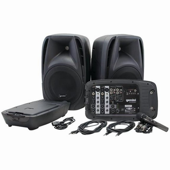 Gemini ES-210MXBLU 2-Way High-Powered Passive Pa Speaker