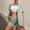 Green, variant on Babysbule Women Shorts 2PC Fashion Woman Solid Short Sleeve Blouse Coat High Waist Pockets Pants Sets