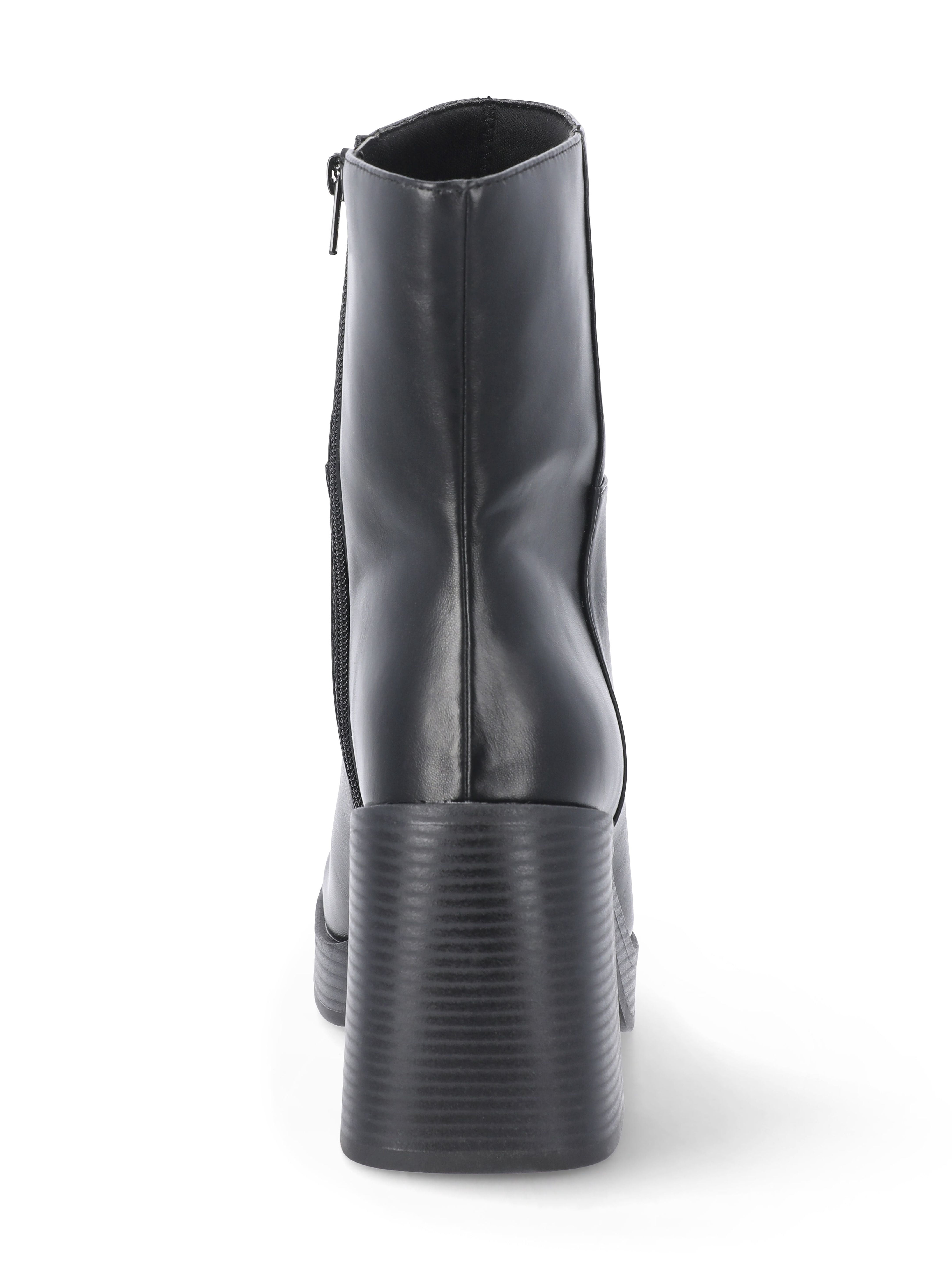 No Boundaries Women's Platform Ankle Boots