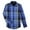 Blue - newcurulean, variant on NEW Red Truffle Mens Size Medium M Button Down Plaid Shirt
