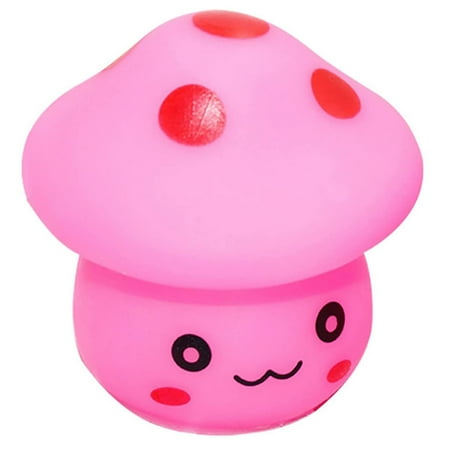 

Fridja Cute Mush Night Light Girl Birthday Gifts Teenage Night Lamp For Kids Bedroom Toddler Portable Battery LED Nightlight