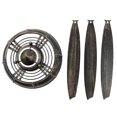thumbnail image 2 of Wall Decoration Vintage Style Wall Hanging Ornament Home Office Wall Adornment, 2 of 2