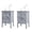 Set Of 2 Gray, variant on Favory Nightstand with 2 Drawers, Night Stands for Bedrooms, Small Bed Side Table/White Night Stand with Drawers for Small Spaces, College Dorm, Kids’ Room, Living Room, French-Set Of 2 White