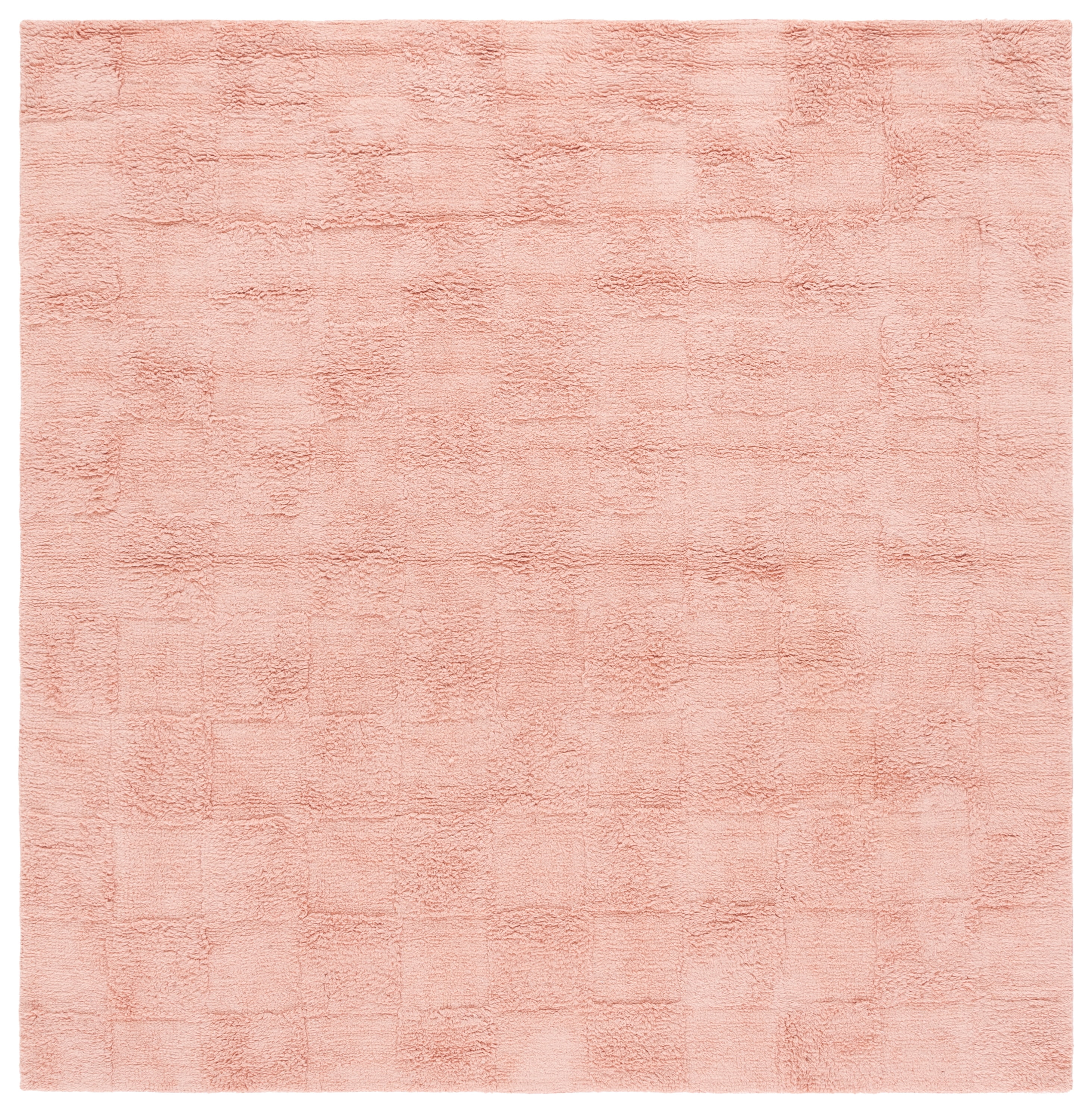 Safavieh Easy Care Coty Checkered Area Rug, Rose, 6' x 6' Square
