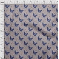 thumbnail image 4 of oneOone Polyester Lycra Black Fabric Hen Dress Material Fabric Print Fabric By The Yard 56 Inch Wide, 4 of 6