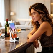 Outdor Wireless Multifunctional Phone Holder Wireless Phone Stand With Charging Desktop Stand For Cell Phones
