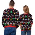 thumbnail image 2 of Unisex Animal Print Crew Neck Ugly Christmas Xmas Pullover Sweatshirt, 2 of 2