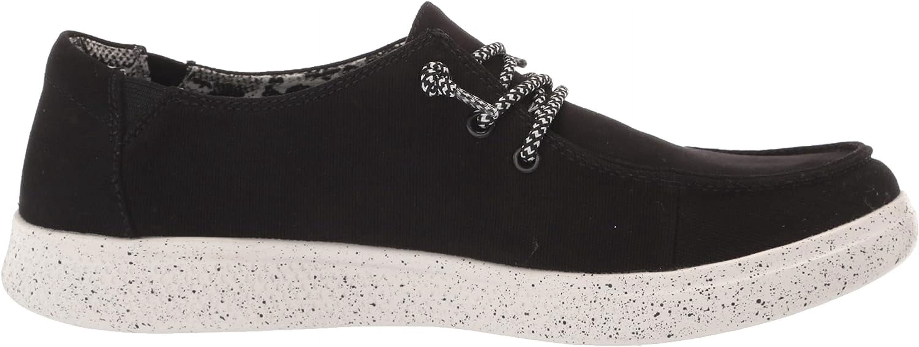 Skechers Women's BOBs Skipper Tide Pool Canvas Wallabee Oxford Shoe
