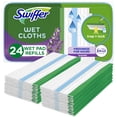 thumbnail image 1 of Swiffer Sweeper Wet Mopping Pad Refills for Floor Mop with Febreze Lavender Vanilla & Comfort Scent 24 Count, 1 of 9