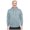 Light Gray, variant on Men's Suede Hoodie long Sleeve Suede Pullover #3727