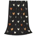 thumbnail image 2 of Sikiie Funny Chicken Ultra-Soft Micro flannel Blanket Luxury All Seasons Warm Blanket for Bedding Sofa and Travel (4 sizes)-80"x60", 2 of 7