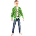 thumbnail image 2 of Minecraft Boys Green Hoodie, 2 of 6