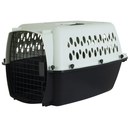 UPC: 0029695210891 | Petmate Pet Porter Dog Kennel  24inch Length  15 to 20lbs  Pale Aqua and Black