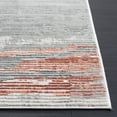 thumbnail image 3 of SAFAVIEH Invista Searlait Abstract Area Rug, Light Grey/Rust, 9' x 12', 3 of 8