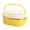 Yellow, variant on Square Stainless Steel Multi-layer Insulated Lunch Box, Compartment Airtight Fresh Keeping Bento Box, Leakproof Portable Thermal Food Container For Daily Office Outdoor Use