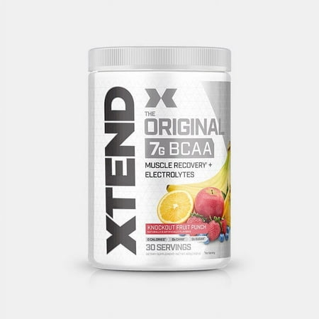 Xtend Original BCAA Post Work Muscle Recovery & Hydration Amino Acids, Watermelon, 30 Servings