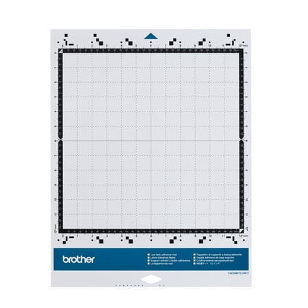 UPC: 0012502652540 | Brother CADXMATLOW12 Low Tack Adhesive Mat 12in x 12in