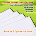 thumbnail image 3 of Masha y el Oso Figuras Decorativas con Base, Kit 9 Piezas, 3 of 5