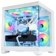 thumbnail image 2 of Hoengager Gaming PC AMD Ryzen 7 5700X 3.4 GHz RTX 3060 12GB 16GB DDR4 RAM 1TB M.2 and 2TB SATA SSD 240 Liquid Cooler Windows 11 Prebuilt Tower, 2 of 10
