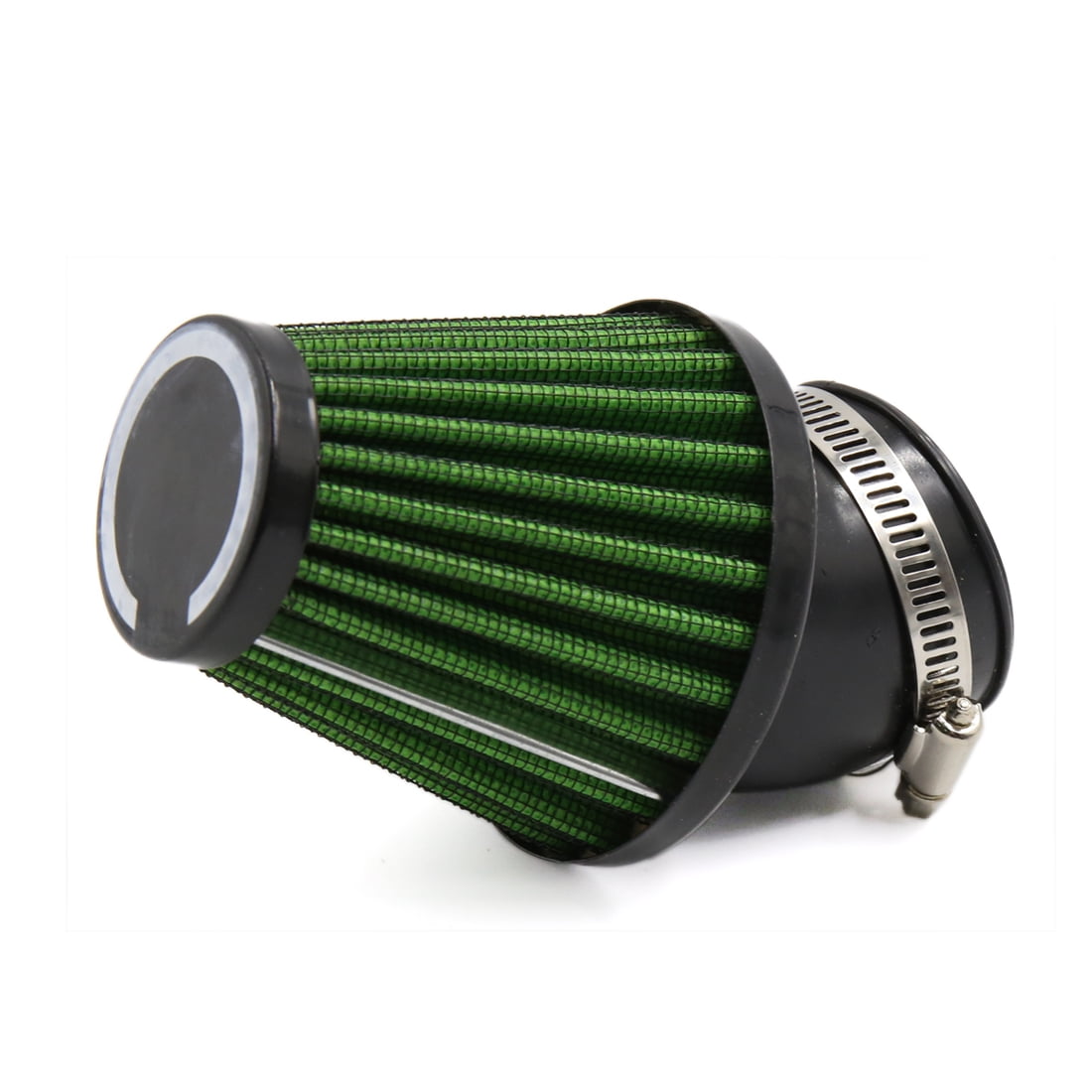 48mm Inner Dia Green Car Vehicle Auto Flange Air Filter w