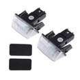 thumbnail image 1 of 1 Pair 18 Led License Number Plate Lights Lamp For Peugeot 206 207 307 308 406 Citroen C3/c4/c5/c6, 1 of 5