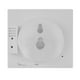 thumbnail image 4 of Reloj de pared digital LCD, impermeable, ducha, baño, temporizador, alarma, temperatura, medidor de humedad, color blanco kenally HA002356-02B, 4 of 6