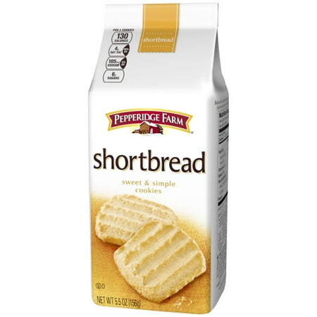 (3 Pack) Pepperidge Farm Shortbread Cookies, 5.5 oz. (Best Christmas Shortbread Cookies)