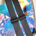 thumbnail image 3 of Summer Laser Backpack Transparent Fashion Girl Jelly Backpack for Party (Black), 3 of 10