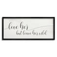 thumbnail image 5 of Stupell Industries Leave Her Wild Romantic Phrase Charming Cursive Script Inspirational Painting White Framed Art Print Wall Art, 13 x 30, 5 of 5