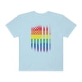 thumbnail image 2 of Grunge Pride: Rainbow Flag Comfort Colors 1717 T-Shirt Tee, 2 of 3