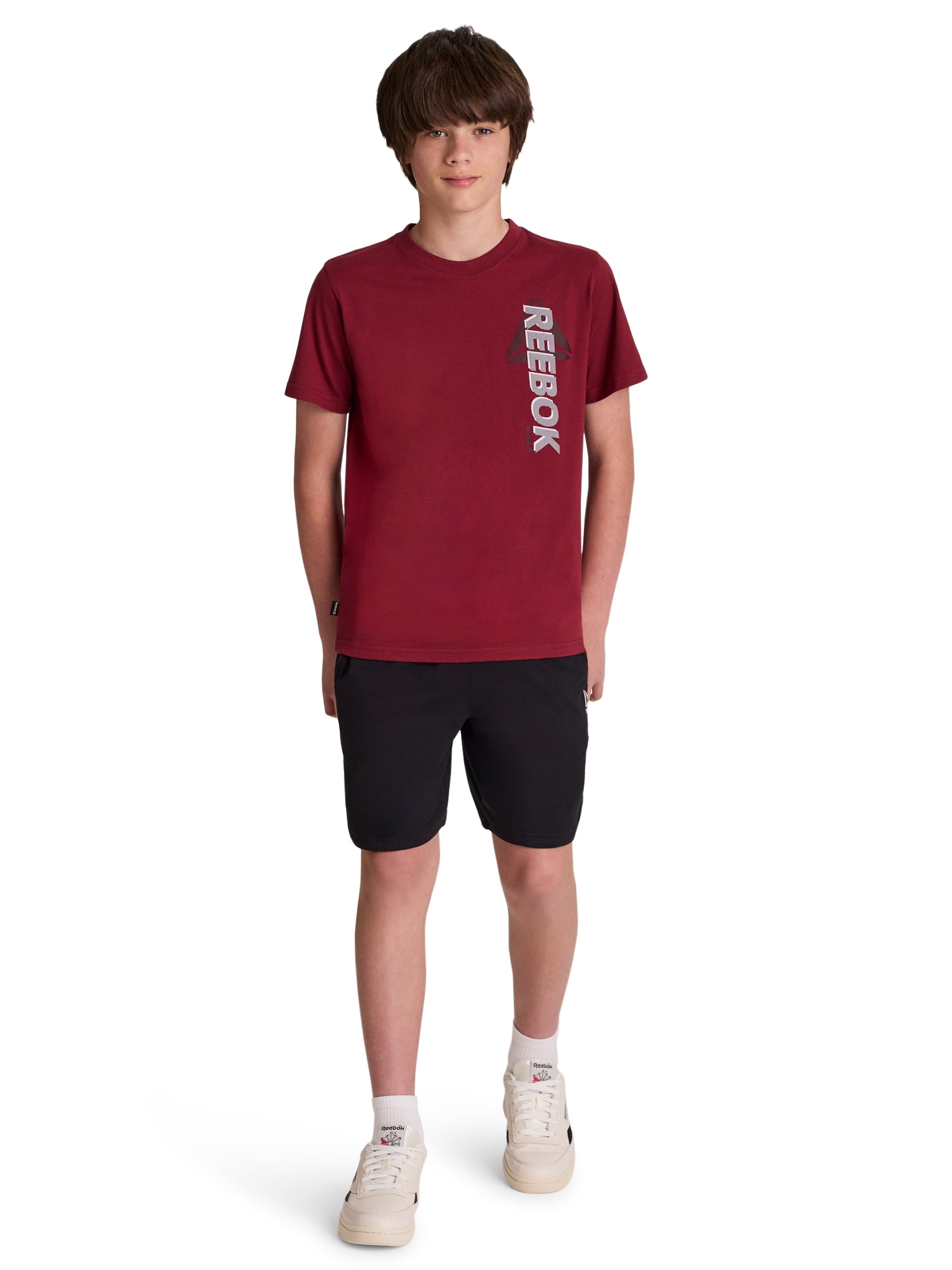 Reebok Boy's Short Sleeve Graphic T-Shirt, Sizes 4-18
