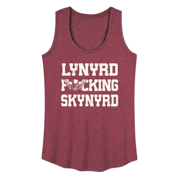 Lynyrd Skynyrd - Lynyrd Fing Skynyrd - Women's Racerback Graphic Tank
