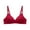 Red, variant on TAGOLD Womens Plus Size Bra,Summer Casual Bras for Womens, Women's Bra Soild Wire Free Underwear One-Piece Bra Everyday Small Cup Underwear
