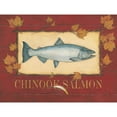 thumbnail image 3 of Marrott, Stephanie 14x12 Black Modern Framed Museum Art Print Titled - Chinook Bass, 3 of 5