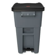 Rubbermaid Commercial Products 50 gal Brute Recycling Rollout Container