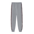 thumbnail image 4 of Innerwin Jogger Set Leopard Print Ladies Sweatsuits Jogging Hoodies Comfy 2 Piece Outfit Grey S, 4 of 5