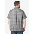 thumbnail image 2 of KingSize Men's Big & Tall Wrinkle-Resistant Short Sleeve Button Down, Printed, 2 of 5