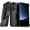 Black, variant on Defender Case for Samsung Galaxy S25 with Belt Clip, Kickstand, Dual-Layer, Black/Blue