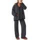 thumbnail image 1 of Conjunto Coordinado PRETTYGARDEN Cardigan y Pantalones de Pierna Ancha Gris Oscuro S, 1 of 8