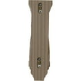 thumbnail image 4 of Ekena Millwork Cor03X08X13Tswa Boston - Ménsulas de madera de desplazamiento tradicional, 3 7/8 pulgadas de ancho x 8 pulgadas de profundidad x 13 pulgadas de alto, nogal, 4 of 4