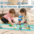 thumbnail image 3 of Set de 6 autos de juguete de metal fundido Robocar Poli, 3 of 6