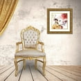 thumbnail image 3 of Jensen, Asia 26x26 Gold Ornate Wood Framed with Double Matting Museum Art Print Titled - Bohemian I, 3 of 4