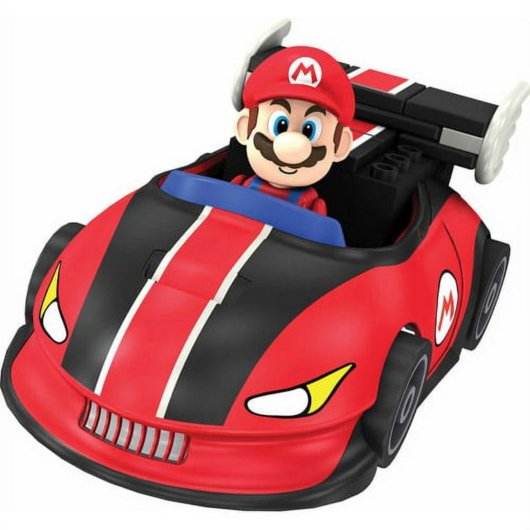K'NEX Mario Kart Wii Bundle: Track Expansion Pack plus 2 Motorized Karts -  Mario and Luigi 
