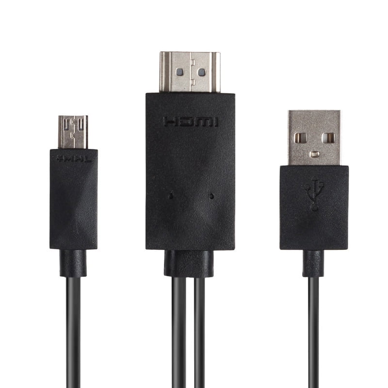 axGear Micro USB MHL To HDMI HDTV Adapter Cable For Samsung Galaxy Note Tablet Walmart