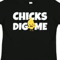 thumbnail image 4 of Inktastic Chicks Dig Me with Bow Tie Boys Toddler T-Shirt, 4 of 5
