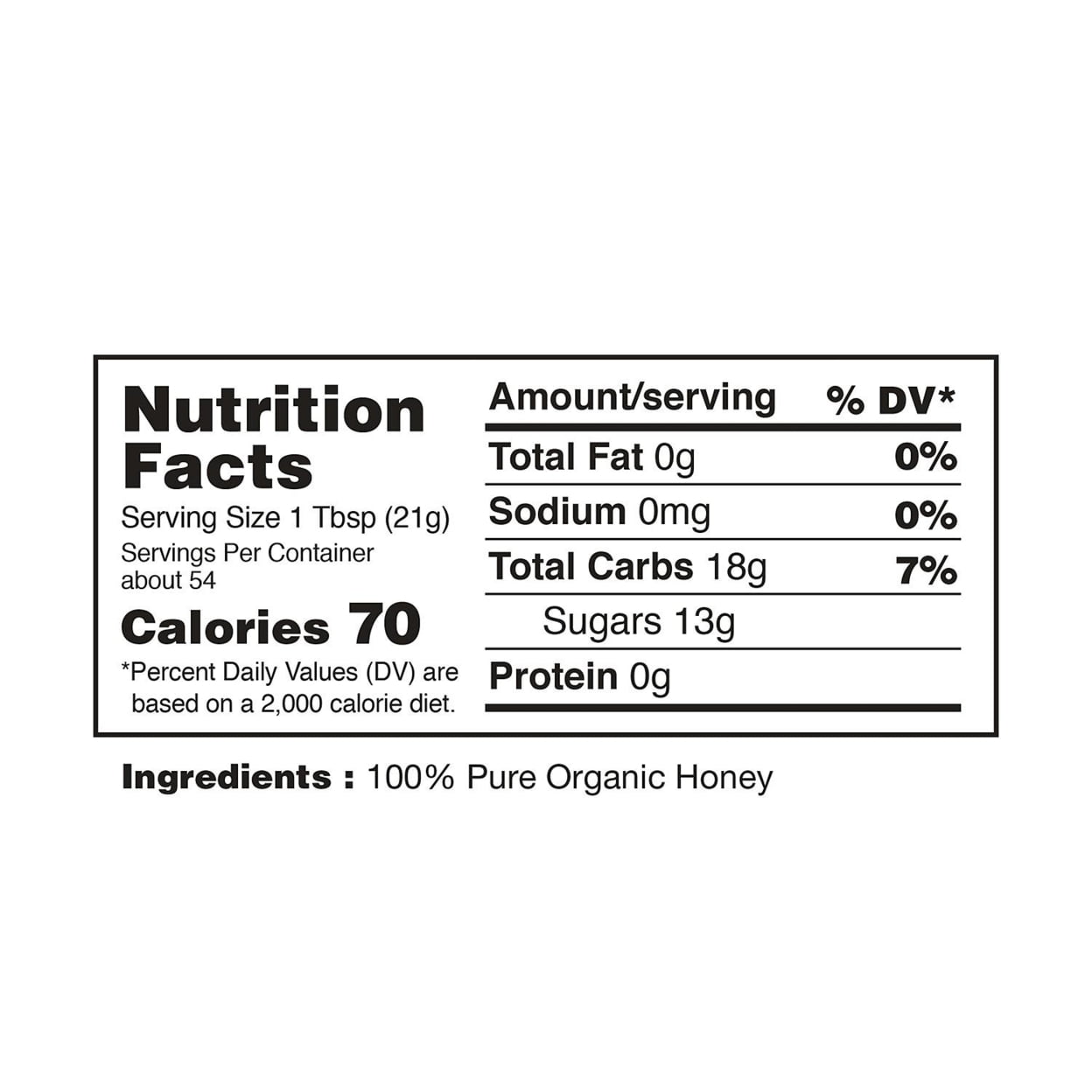 Nature Nate's 100% Organic Pure Raw & Unfiltered Honey (40 Ounce)