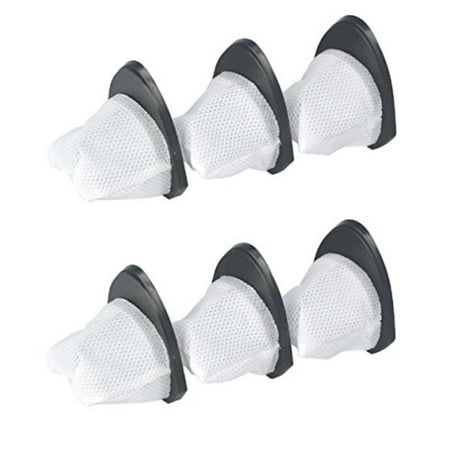 Perfect Shark XSB726N Dust Cup Filters for SV75 & SV75_N (6 Filters pack), Works with Shark® Cordless Pet Perfect™ Hand Vac (SV75) By Shark ()
